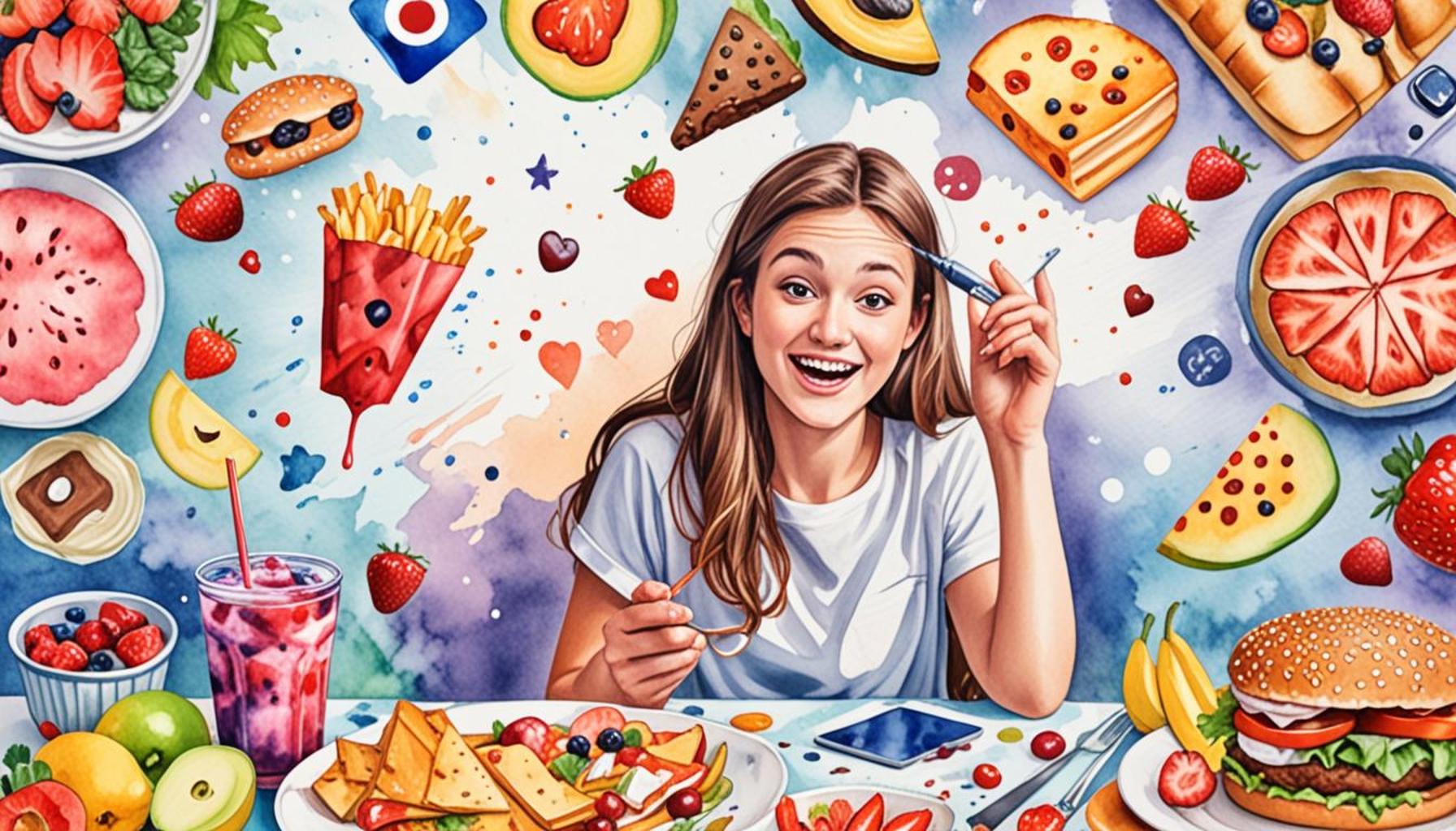 The impact of social media on young people’s food choices